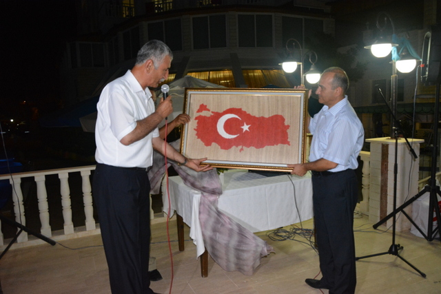 BAŞKAN BALLI’DAN KAYMAKAM ERKAYIRANA VEDA YEMEĞİ