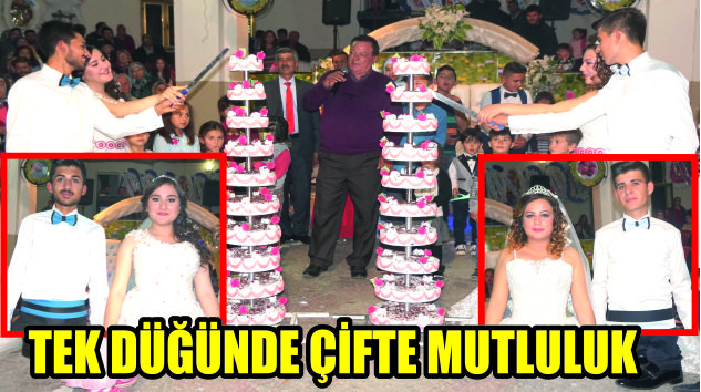 BOZYAZI’DA TEK DÜĞÜNDE ÇİFTE MUTLULUK…