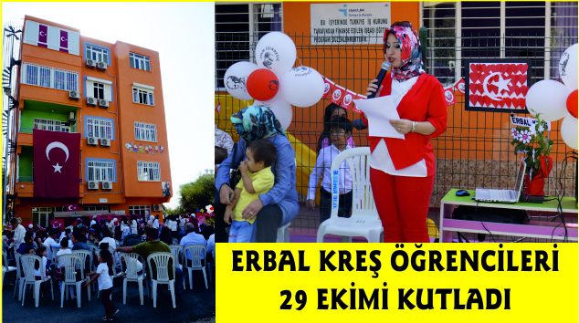 ERBAL KREŞTE 29 EKİM COŞKUSU YAŞANDI