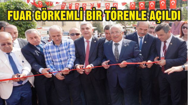 2. ANAMUR TARIM VE GIDA FUARI GÖRKEMLİ BİR ŞEKİLDE AÇILDI