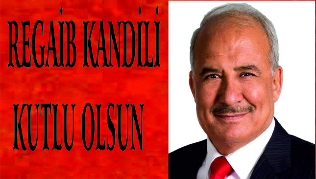 REGAİB KANDİLİ KUTLU OLSUN