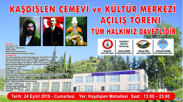 DİŞLEN CEMEVİ ve KÜLTÜR MERKEZİ AÇILIŞ TÖRENİ