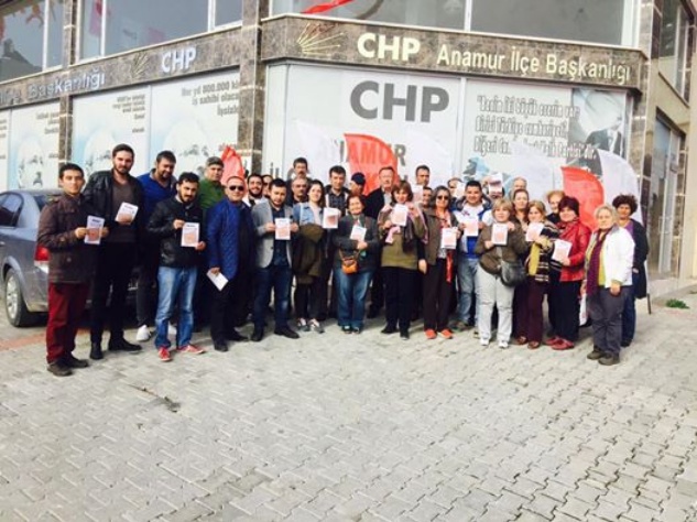 Anamur CHP’den  Referandum  hızı