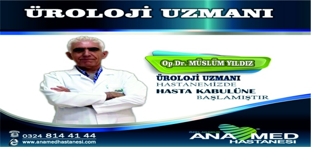 Uzm.Dr.Müslüm YILDIZ Hasta Kabulüne Başlamıştır