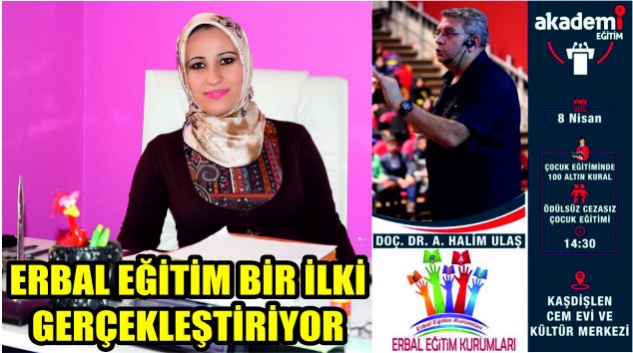 ERBAL EĞİTİM BİR İLKİ GERÇEKLEŞTİRİYOR…