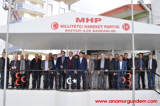 MHP MERSİN YENİ YÖNETİMİ BOZYAZI’DA