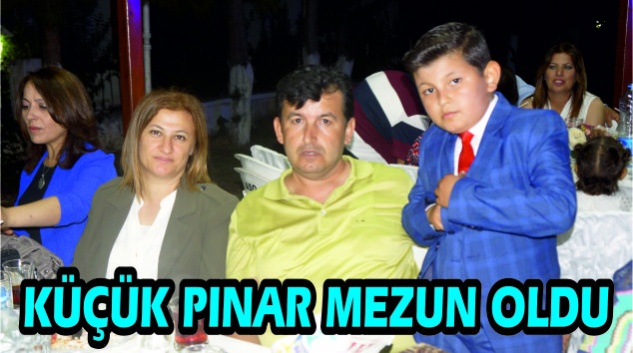 ÇAĞAN PINAR’A MUHTEŞEM MEZUNİYET TÖRENİ