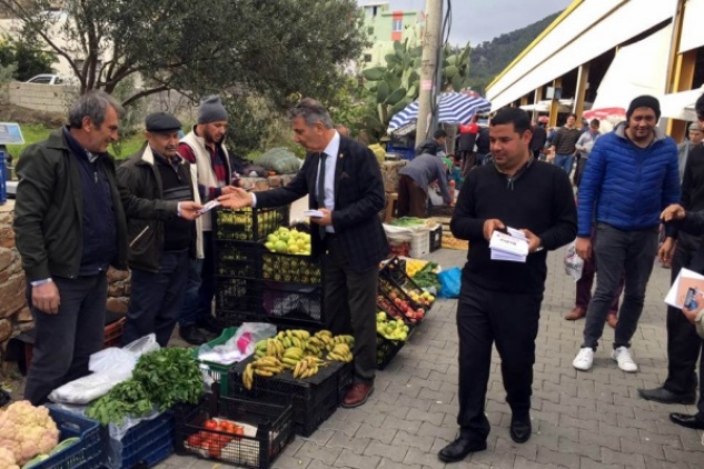 Kuyucuoğlu, Anamur’da referandum çalışması yaptı