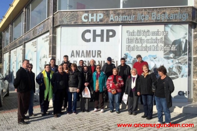 CHP KÖY ZİYARETLERİNE DEVAM EDİYOR