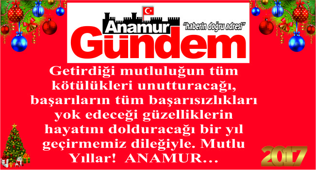 ANAMUR GÜNDEM YENİ YIL MESAJI