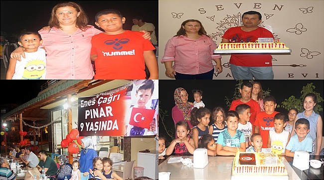 Enes Çağrı Pınar’a Anne ve Babasından doğum günü partisi