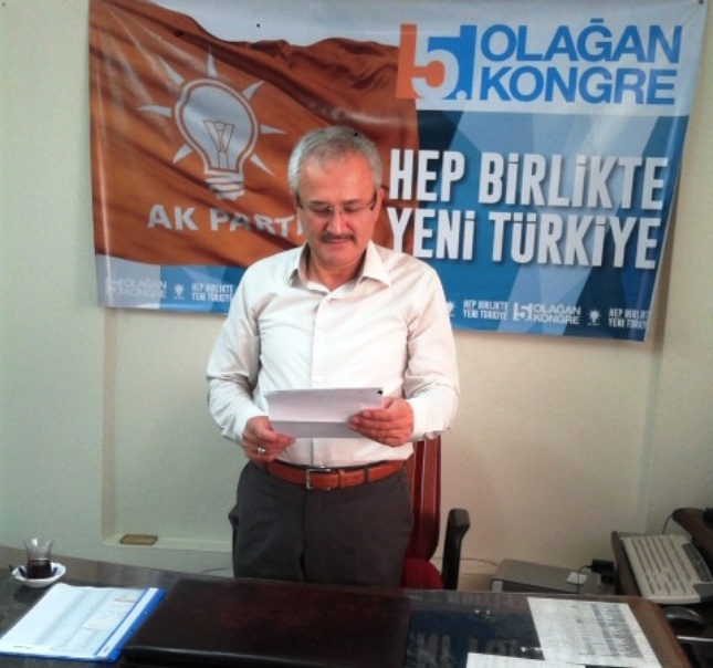 ANAMUR AK PARTİ 5. OLAĞAN KONGRE SÜRECİ BASIN AÇIKLAMASI