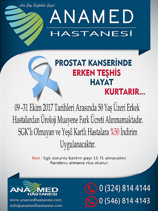 ANAMED HASTANESİNDEN DUYURU