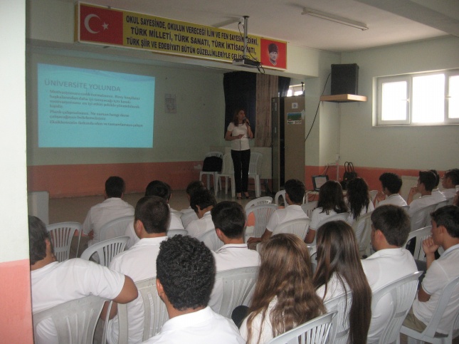 11.sınıf öğrencilerine seminer