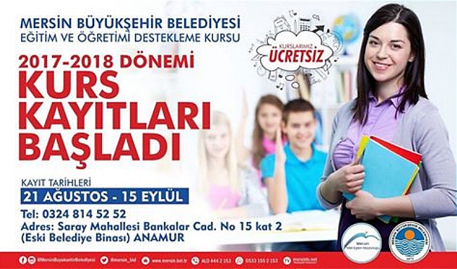 Anamur’da Üniversite Hazırlık Kurs Kayıtları Başladı