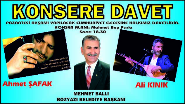 TÜM HALKIMIZ DAVETLİDİR……….