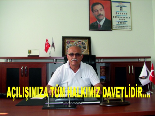 BAŞKAN ÖZDEMİR, KOOPERATİFİNAÇILIŞINI KOKTEYLE YAPACAK