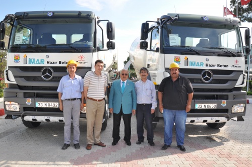 Tarsus Belediyesi , araç filosuna 2 mikser daha kattı