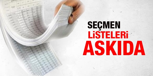 Seçmen listeleri muhtarlıklarda askıda