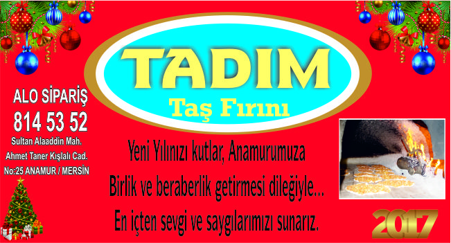 TADIM FIRIN YENİ YIL MESAJI