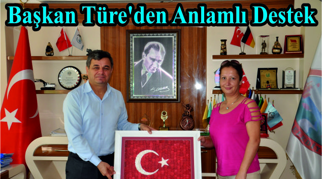 Başkan Türe’den Anlamlı Destek