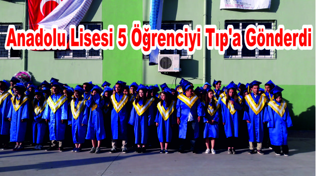 Anadolu Lisesi 5 Öğrenciyi Tıp’a Gönderdi